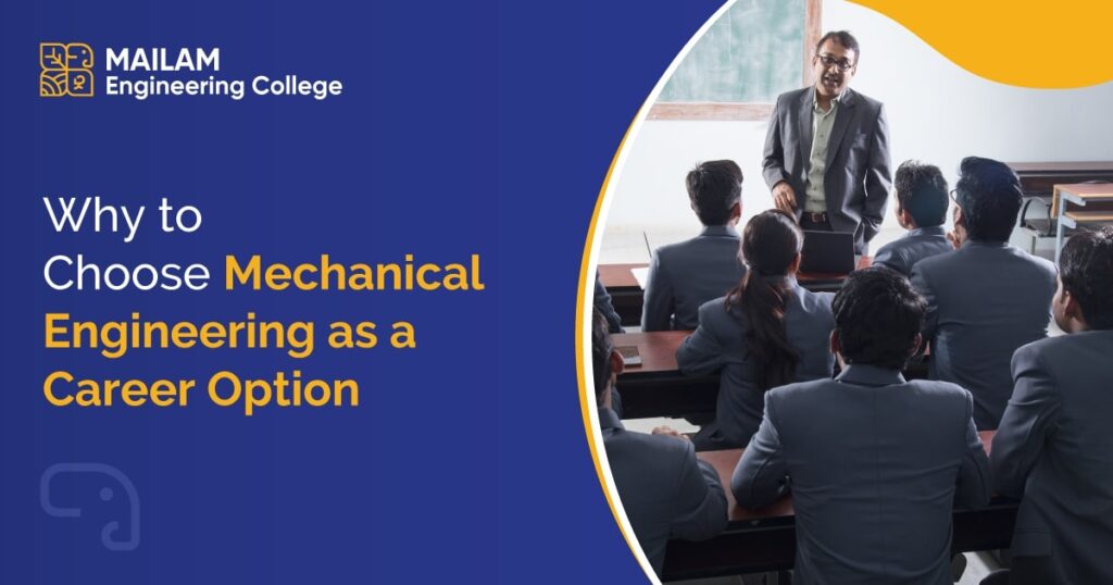 Mechanical Engineering as a Career Option