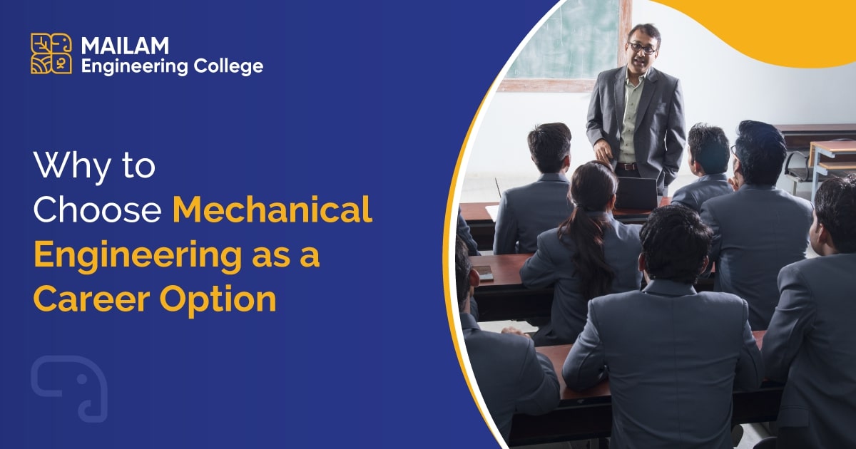 Mechanical Engineering as a Career Option