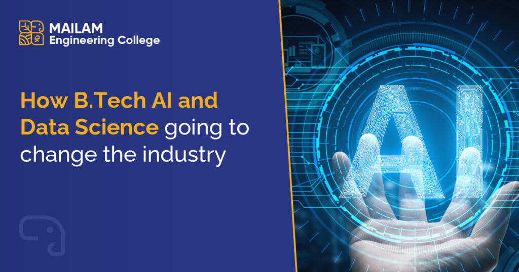 b tech ai and data science