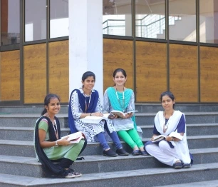 Group of Mailam Students sitting