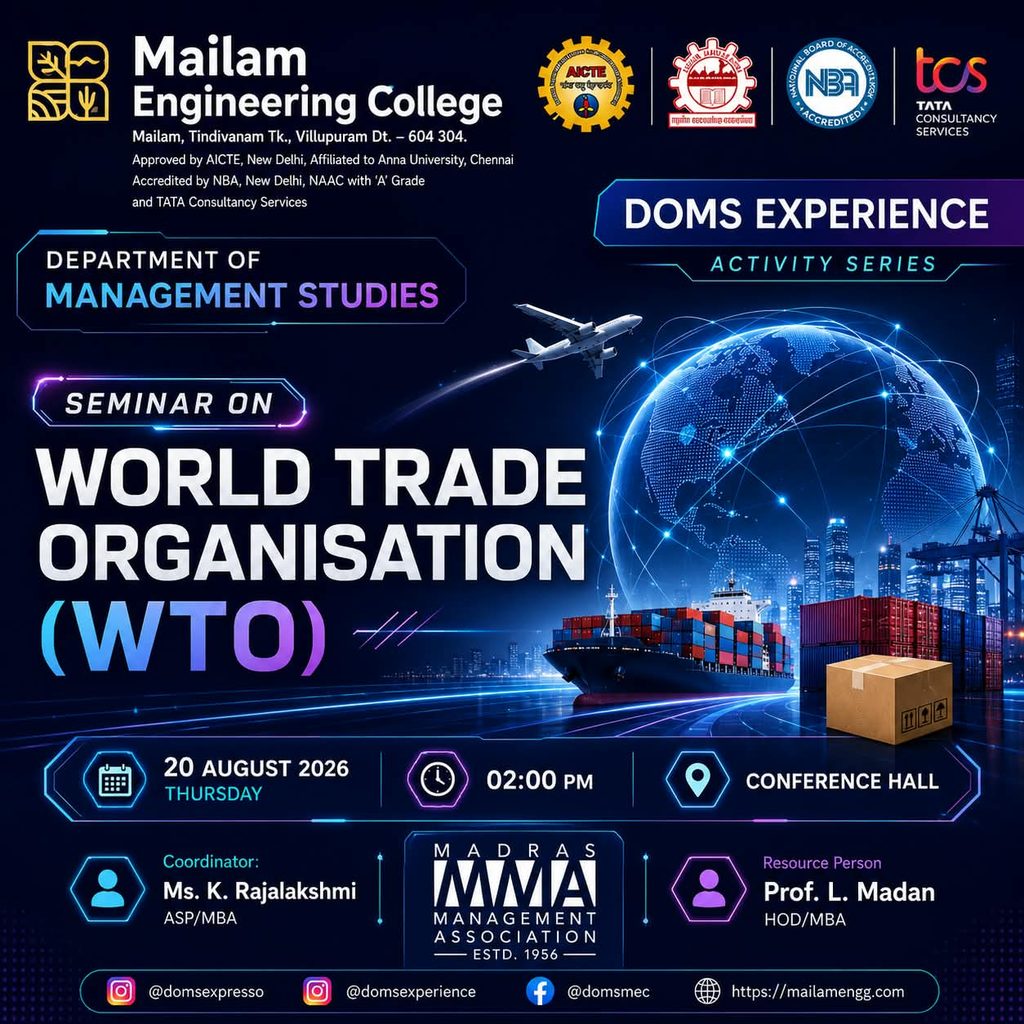 Seminar On The World Trade Organization