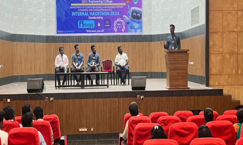 10. National level Hackathon through Iscalepro in collaboration with IINVYSYS to Our Third Year and Final Year students held on 6th & 7th Nov 2024.